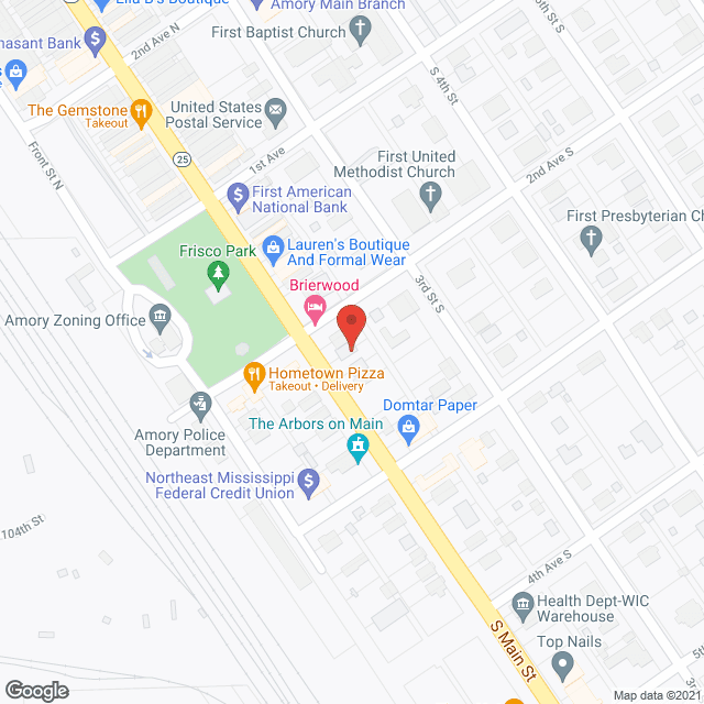 Map of the neighborhood around Magnolia Plantation Personal
