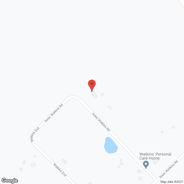 Map of the neighborhood around ISAAC HAVEN ASSISTED LIVING CENTER