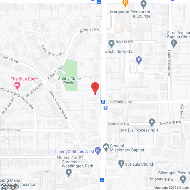 Map of the neighborhood around Little's Personal Care Home