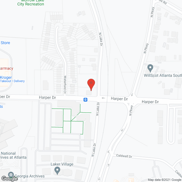 Map of the neighborhood around New Dawn Personal Care Home