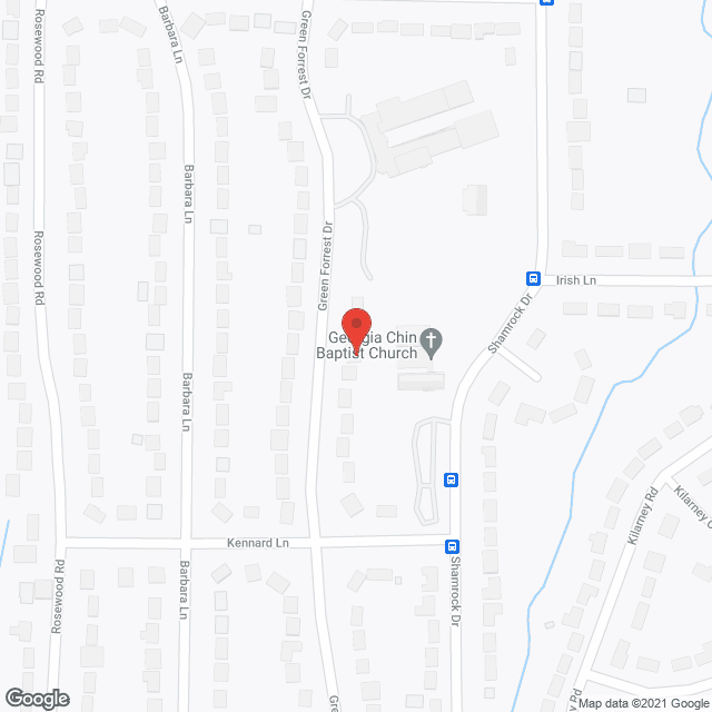 Map of the neighborhood around Jenkins Personal Care Home