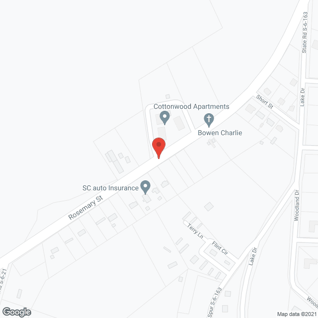 Map of the neighborhood around Willow Run Apartment