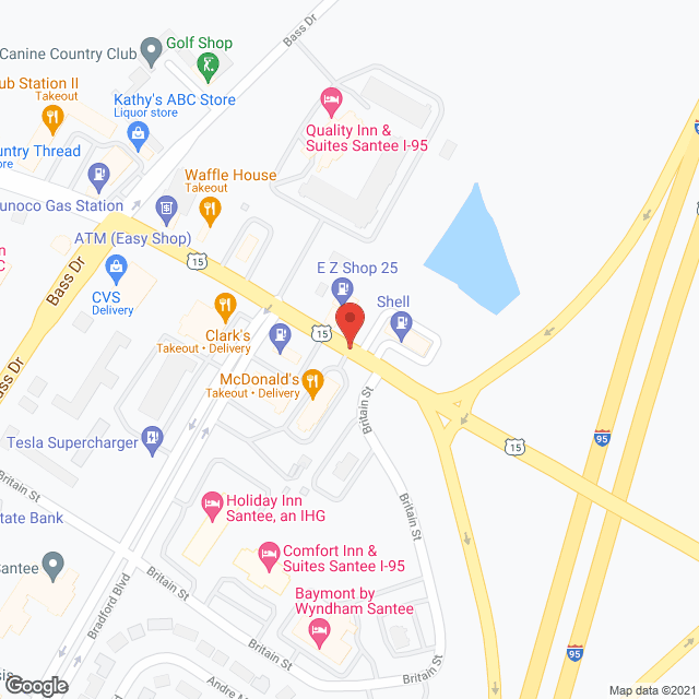 Map of the neighborhood around Bradford Village-Sales Office
