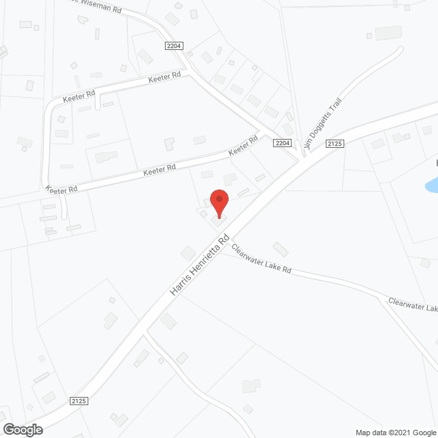 Map of the neighborhood around Dellinger's Family Care Home