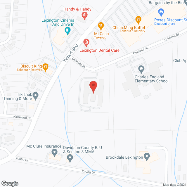 Lexington Health Care Ctr in google map