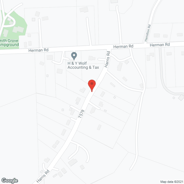 Map of the neighborhood around Lakewood Manor Personal Care
