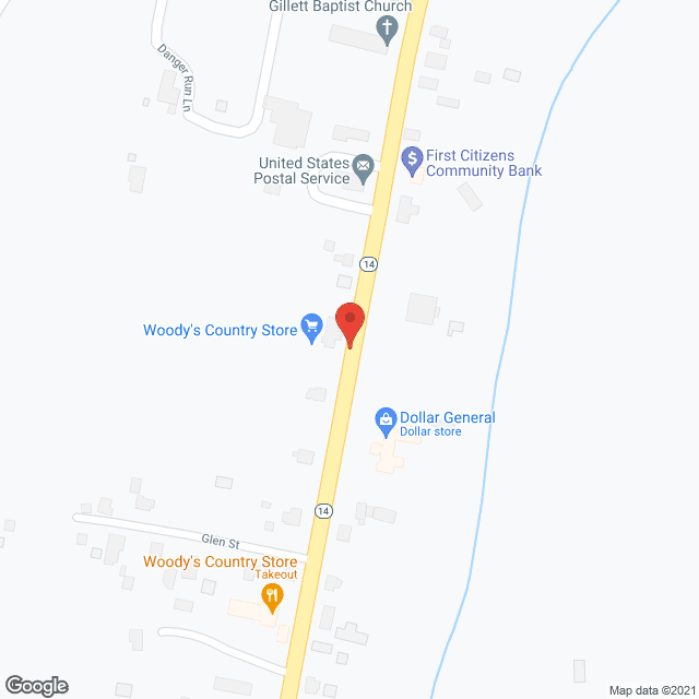 Map of the neighborhood around Phyl-Carlo Retirement Ctr