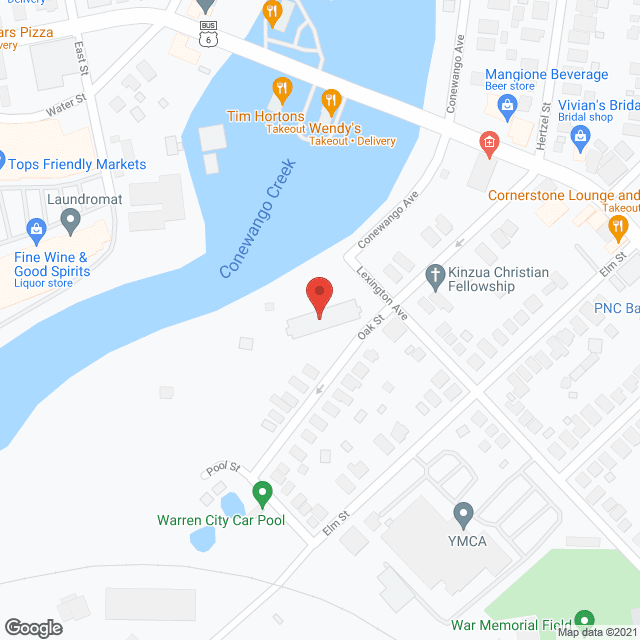 Map of the neighborhood around Warren County Housing Auth