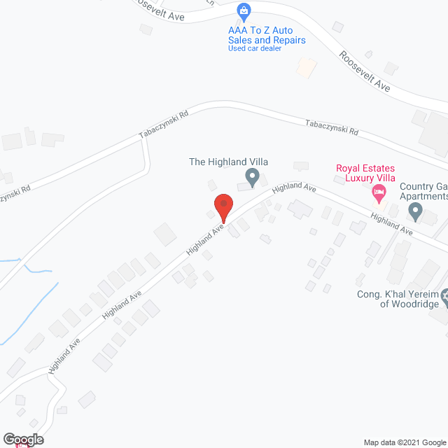 Map of the neighborhood around Country Gardens Apartments