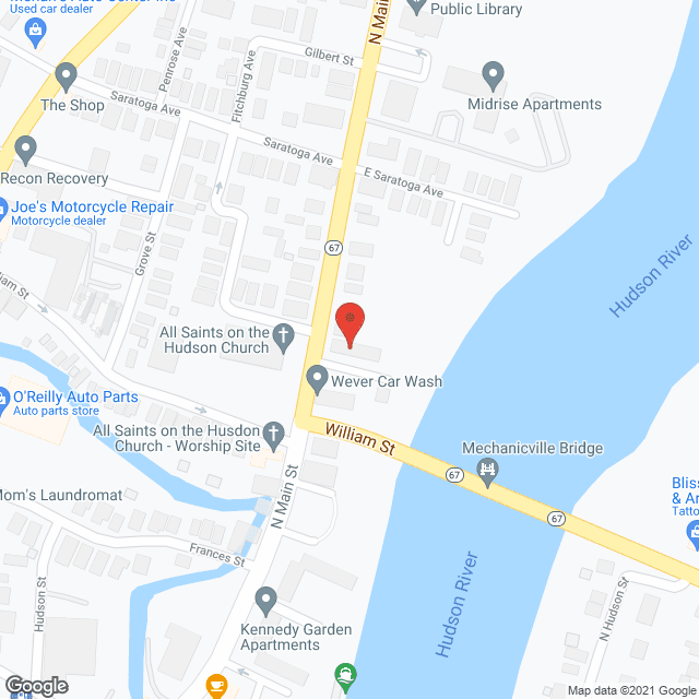 Map of the neighborhood around Grace Guest Home