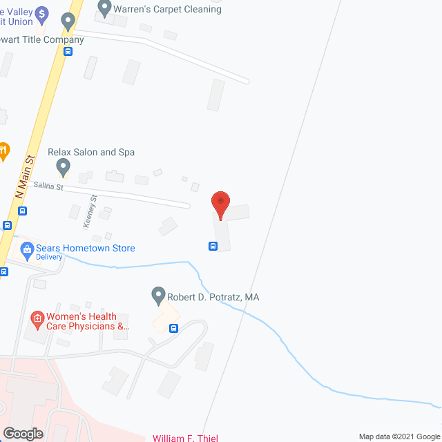 Map of the neighborhood around Crestview Terrace