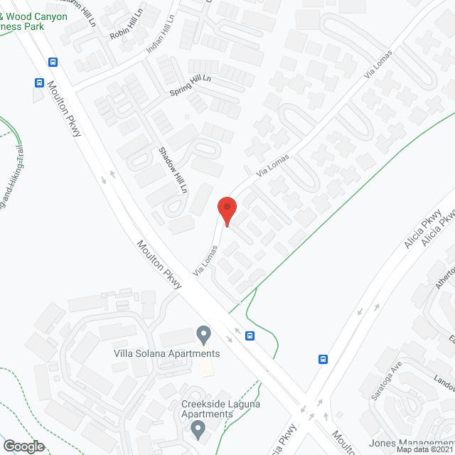 Map of the neighborhood around Rancho Niguel Apartments