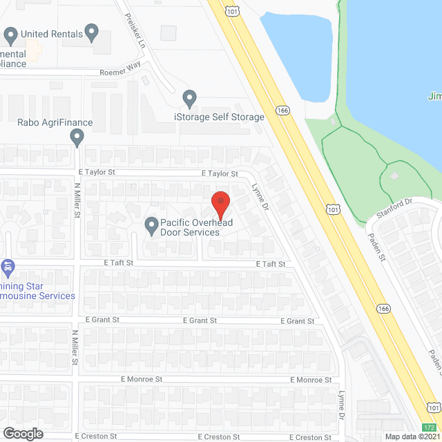 Map of the neighborhood around Bonus Assisted Svc