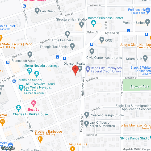 Map of the neighborhood around Mar-Von Senior Care, LLC