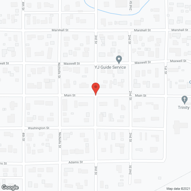 Map of the neighborhood around Davenport Retirement Village