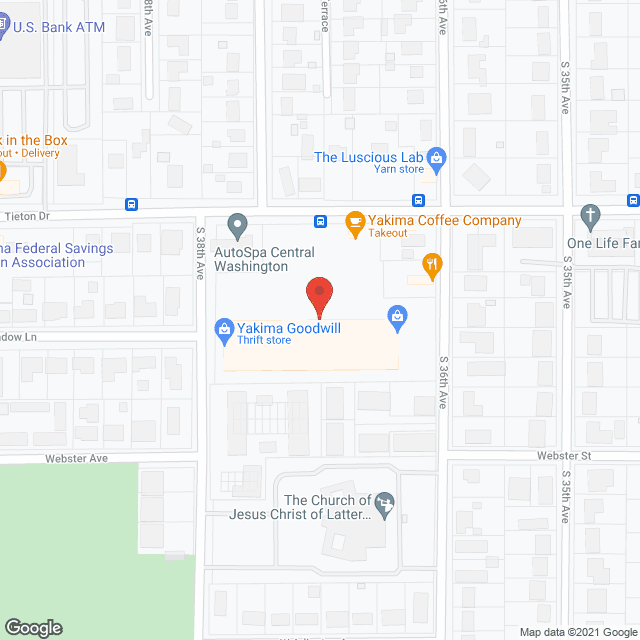 Map of the neighborhood around Tieton Village Drugs