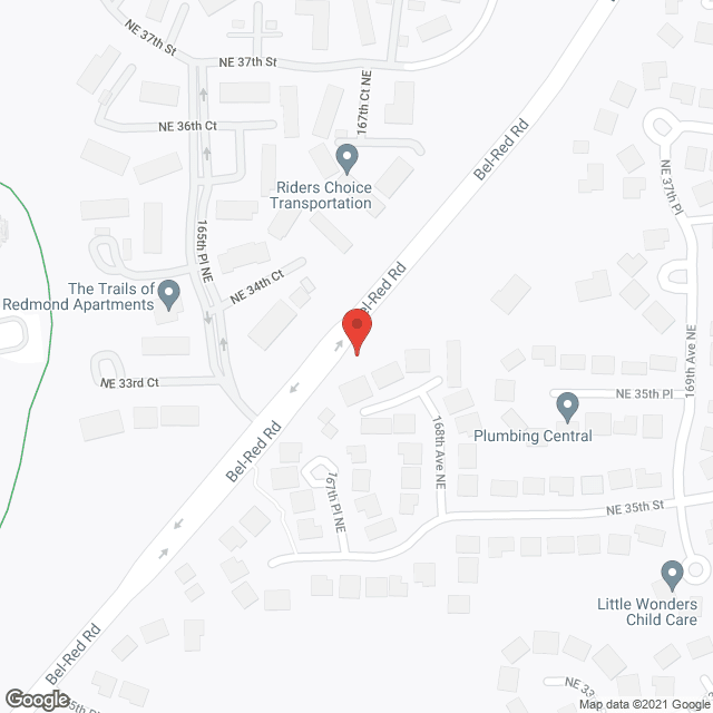 Map of the neighborhood around Floryka's Villa Inc