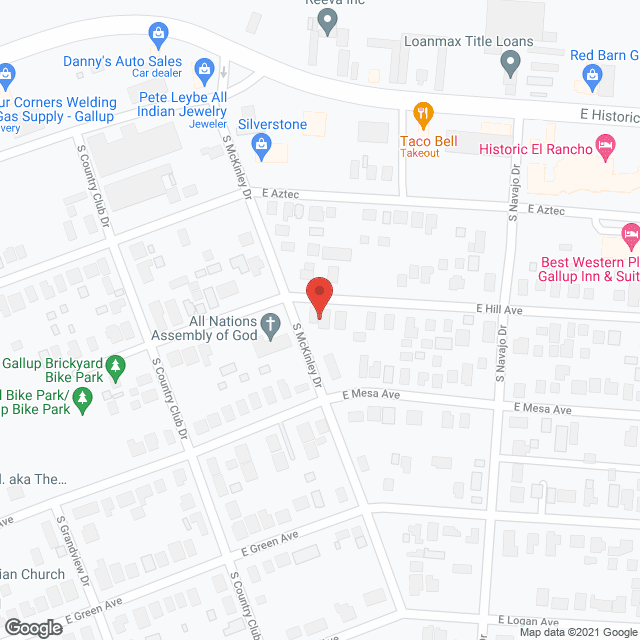 Map of the neighborhood around Bonney Home Inc