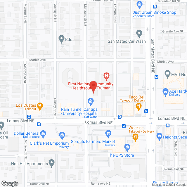 Map of the neighborhood around Care Med Residential Svc
