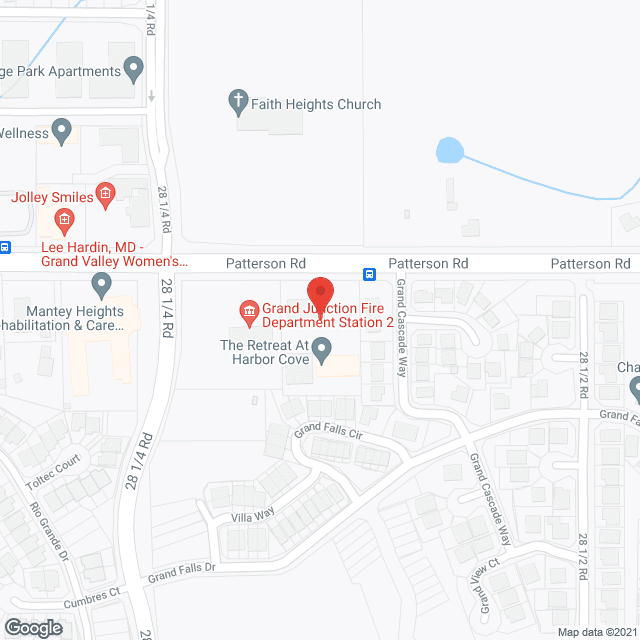 Map of the neighborhood around Retreat At Harbor Cove