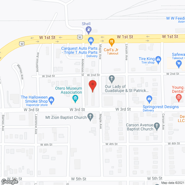 Map of the neighborhood around Golden Maple Villa