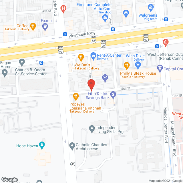 Map of the neighborhood around Wynhoven Apartments II
