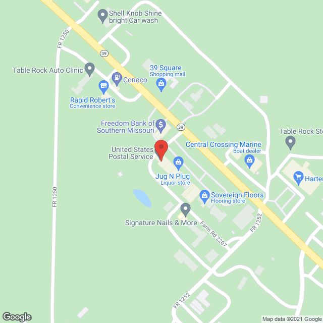 Map of the neighborhood around Star Lodge Motel Inc