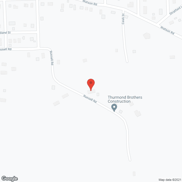 Map of the neighborhood around Ridgeway Residential Care Ctr