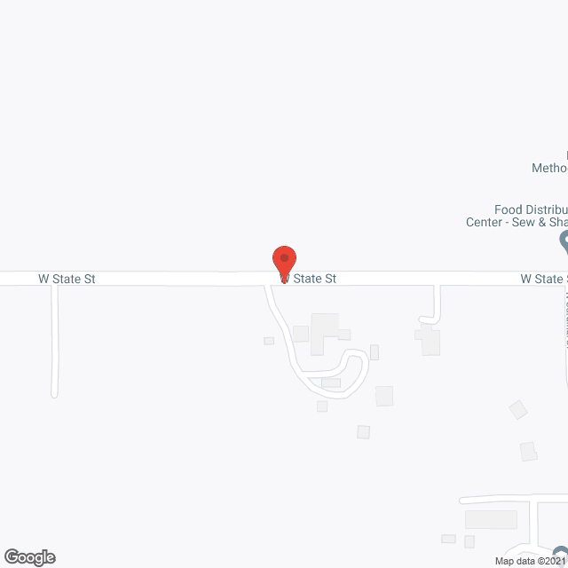 Page County Care Facility in google map