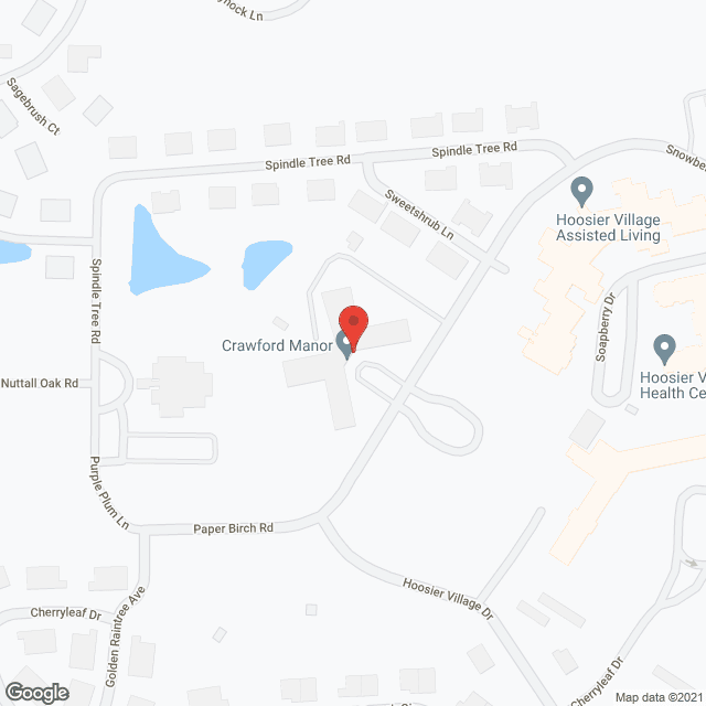 Map of the neighborhood around Crawford Manor