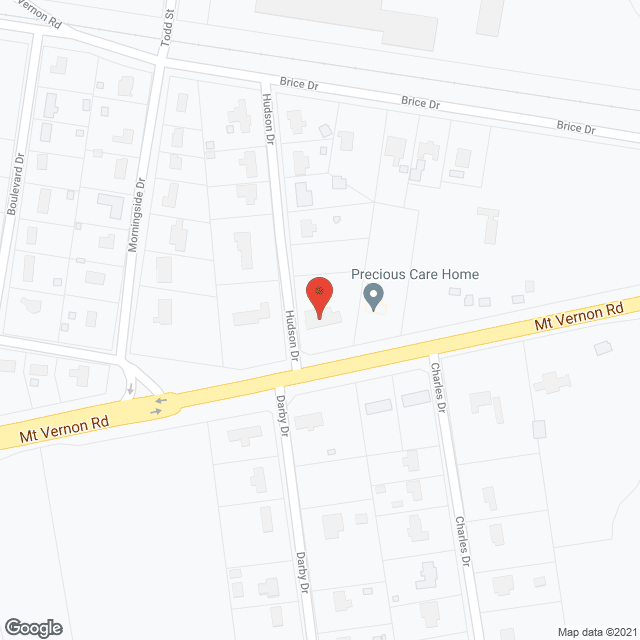 Map of the neighborhood around Precious Care Home