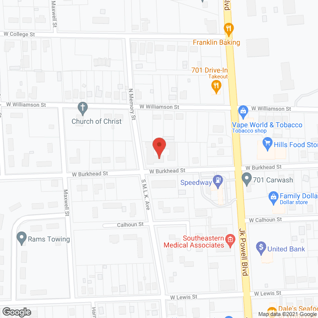 Century Care Ctr Inc in google map