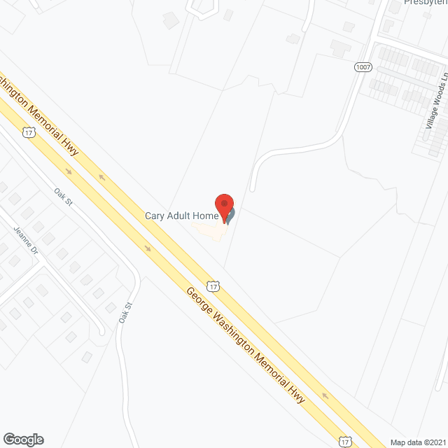 Map of the neighborhood around Cary Avenue Adult Home