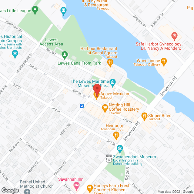 Map of the neighborhood around Elder Assist Inc