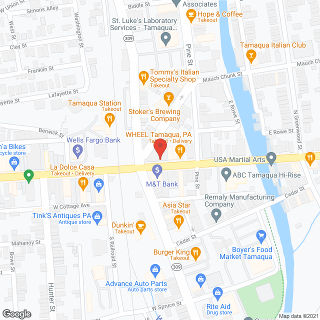 Map of the neighborhood around Independent Living Svc Inc