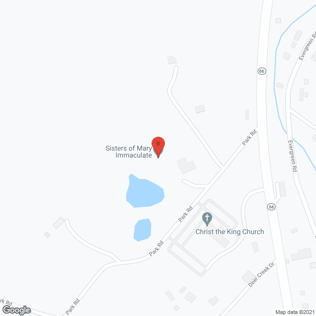 Map of the neighborhood around Bishop Morrow Personal Care