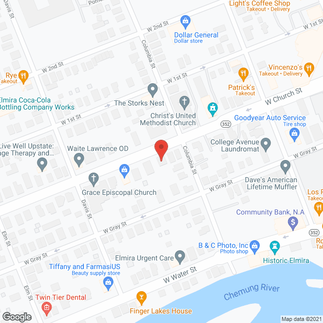 Map of the neighborhood around Blakemore West Proprietary Hm