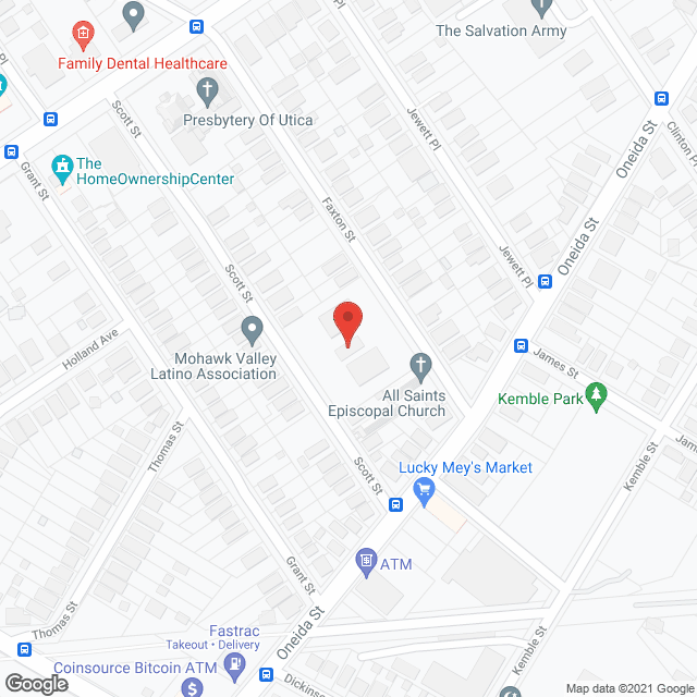 Map of the neighborhood around Margaret M Knamm Memorial Apts