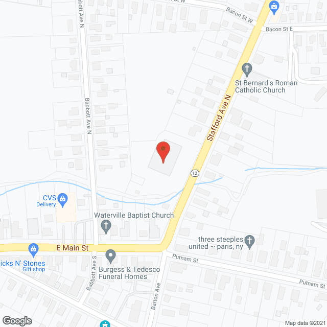 Map of the neighborhood around Schoolhouse Apartments