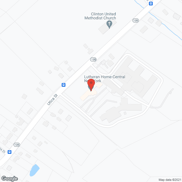Map of the neighborhood around Lutheran Home and Cottages