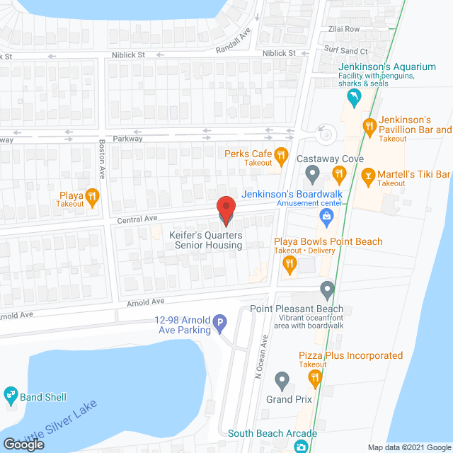 Map of the neighborhood around Keifers Quarters Senior Home