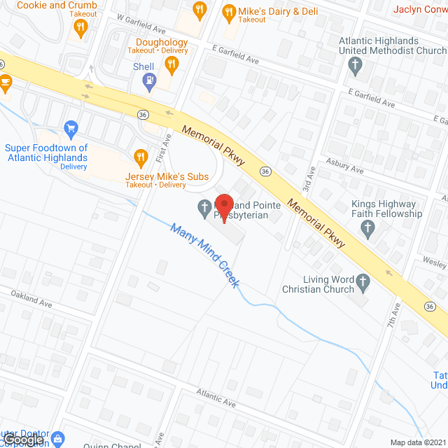 Map of the neighborhood around Portland Pointe