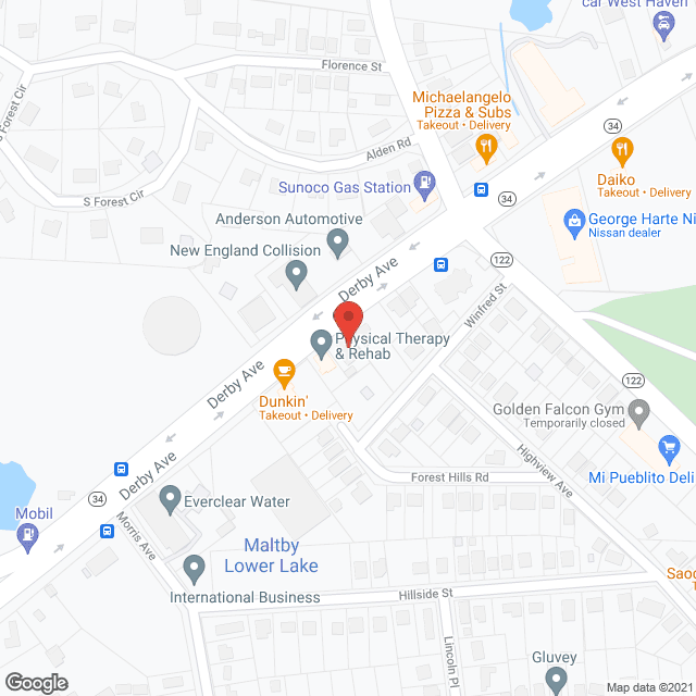 Map of the neighborhood around Forest Hills Guest Home Inc