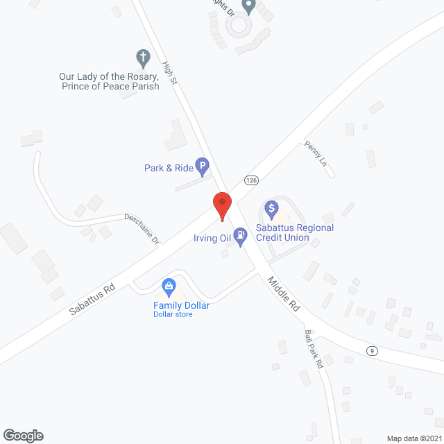 Map of the neighborhood around Kountry Komfort Boarding Home