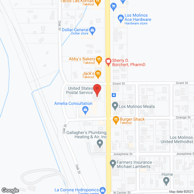 Map of the neighborhood around Rose Care Home-Linda Daga