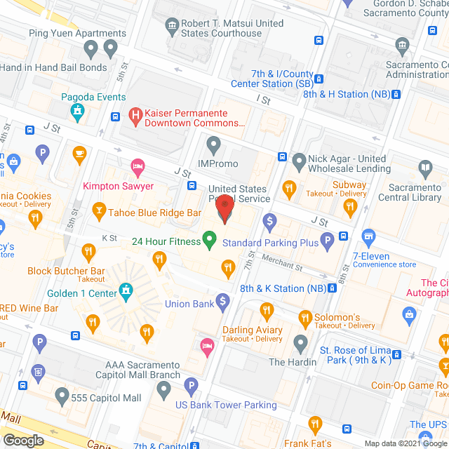 Map of the neighborhood around Jasmine-Hall II