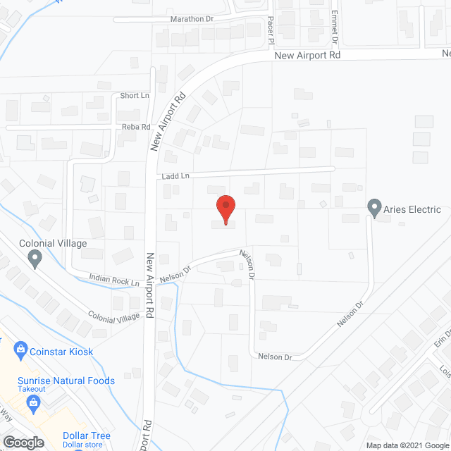 Map of the neighborhood around Golden Haven Manor