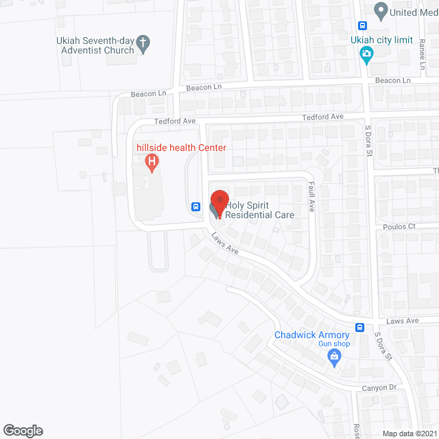 Map of the neighborhood around Dalistan Care Home II