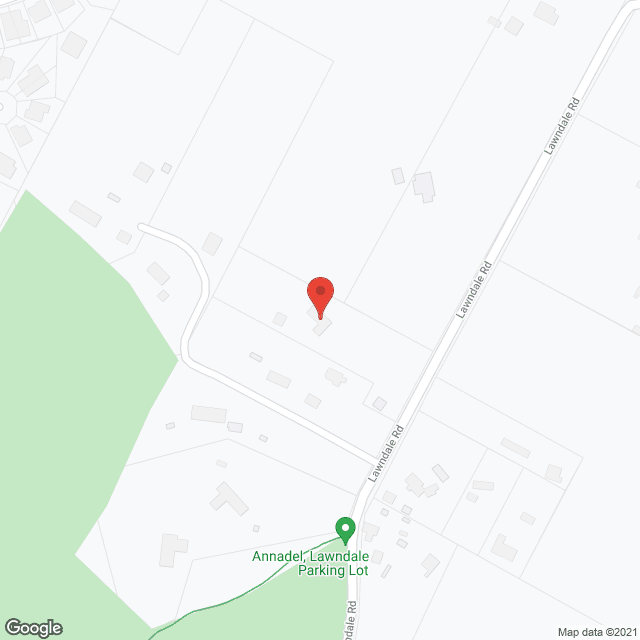 Map of the neighborhood around Silver Oak