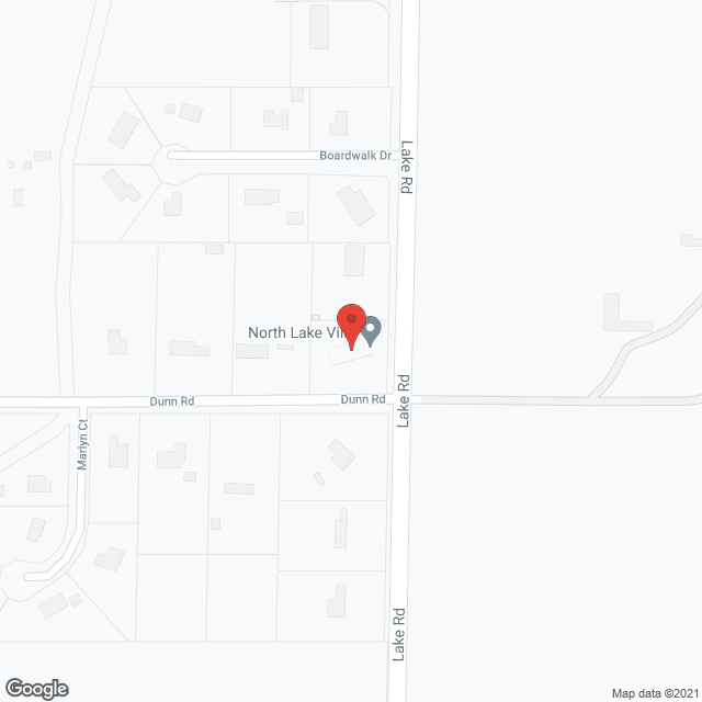 Map of the neighborhood around North Lake Villa